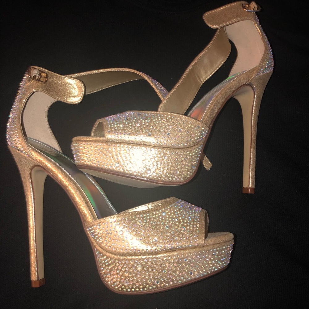 Rhinestone Heels